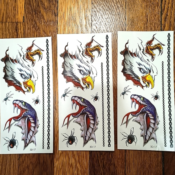 3D Temporary Tattoos - Picture 1 of 1